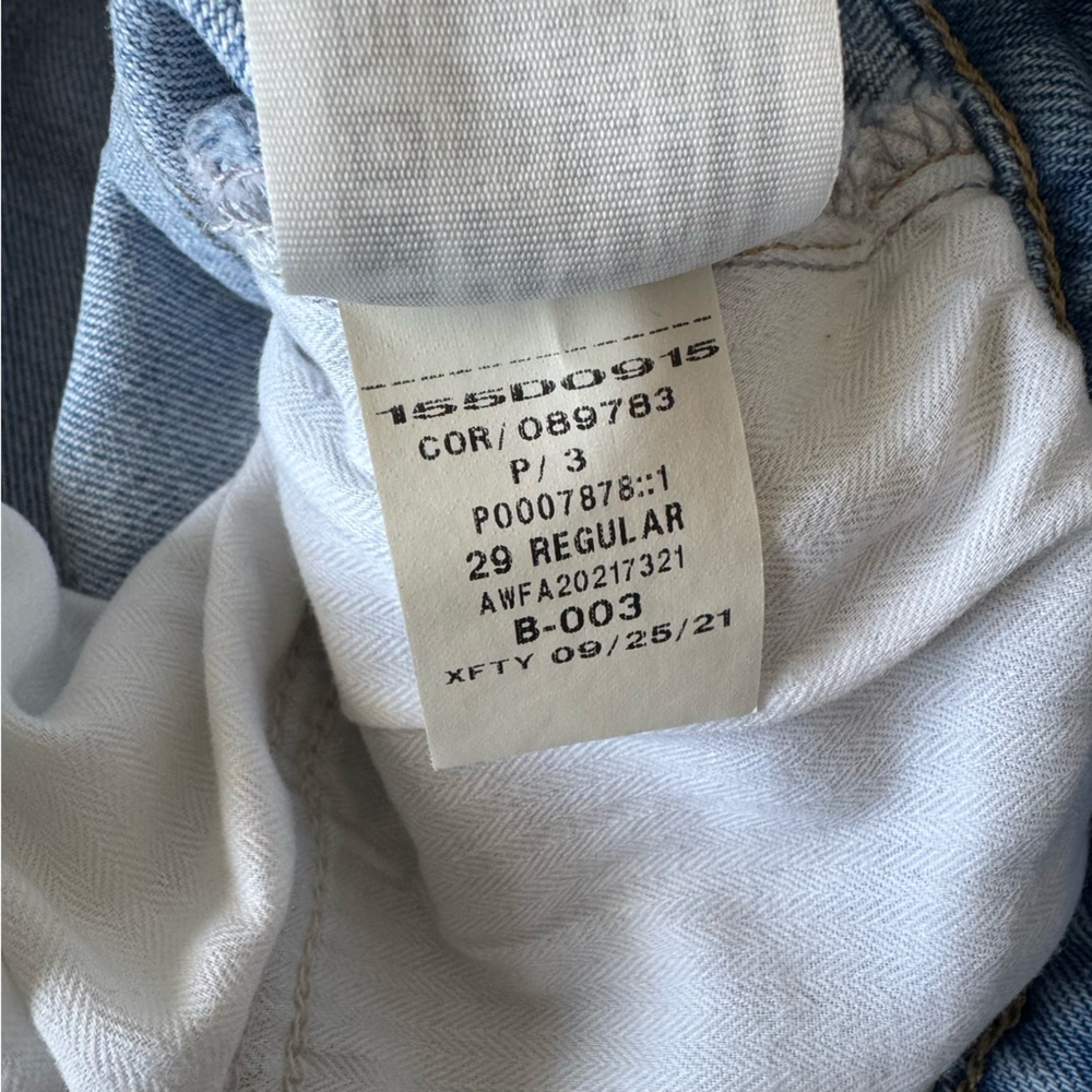 Abercrombie & Fitch 90s High Rise Straight Jean - Picture 6 of 10